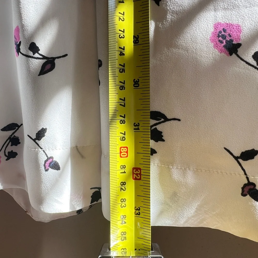 Madewell White Floral Midi Dress - Picture 6 of 6